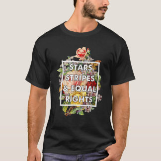American Flag, Stars Stripes Reproductive Rights T-Shirt