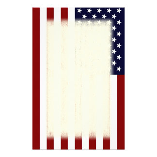 American Flag Stationery | Zazzle