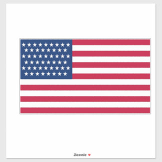 American flag sticker