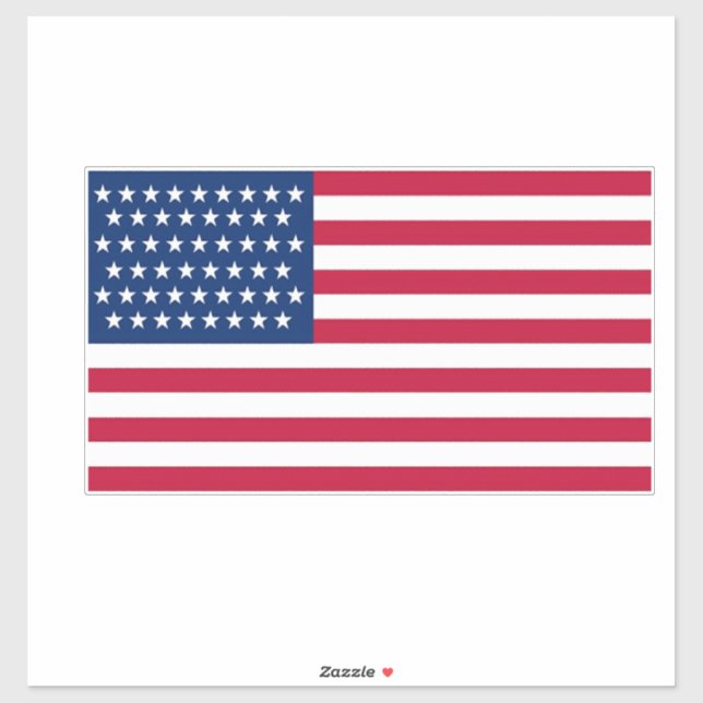 American flag sticker (Sheet)