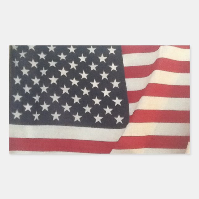 American Flag Sticker (Front)