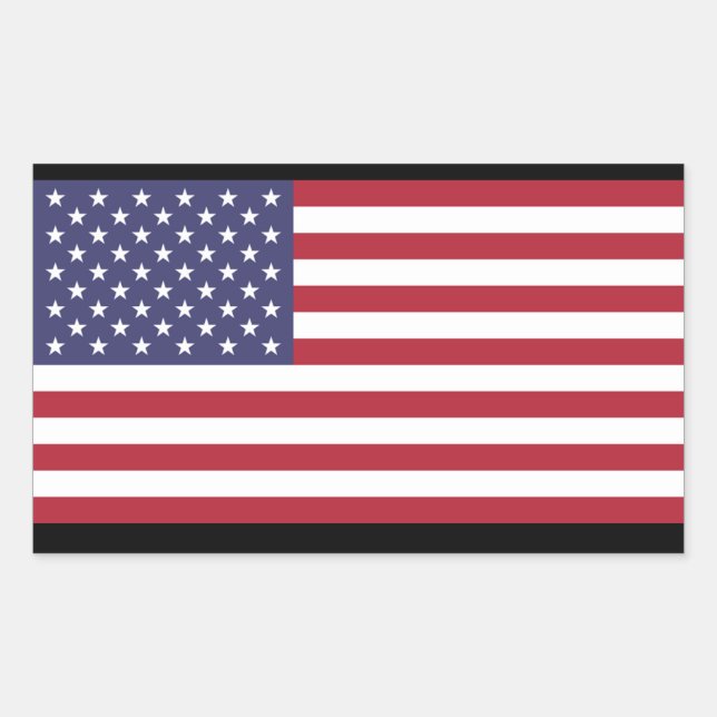 American Flag Sticker (Front)