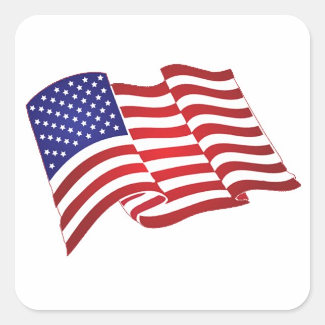 American Flag Stickers (Front)
