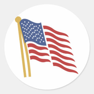 American  Flag stickers