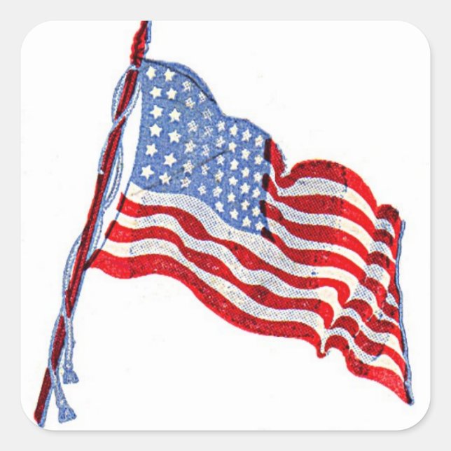 American Flag Stickers (Front)