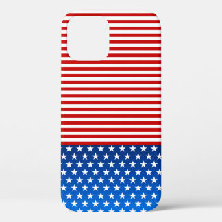American flag stylized iPhone 12 case