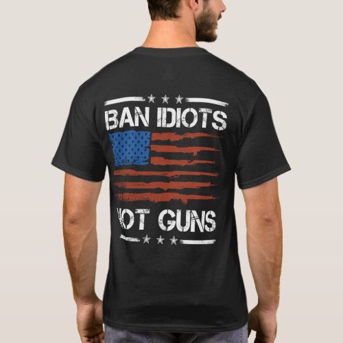 American Flag Sublimation 2nd Amendment  T_Shirt
