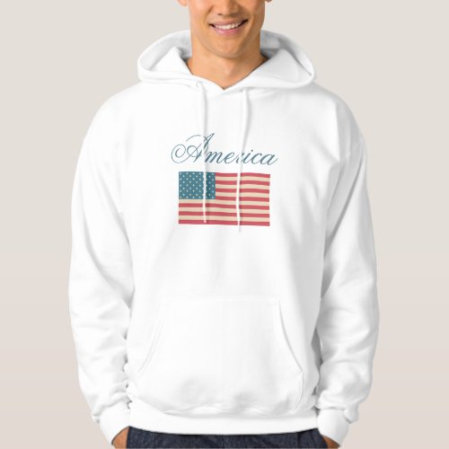 American Flag Sweatshirt