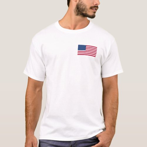 American flag T_ Shirt