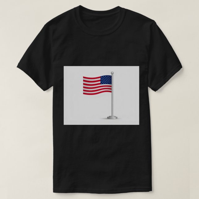 american flag T-Shirt (Design Front)
