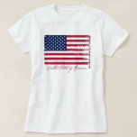 American Flag T-shirt at Zazzle