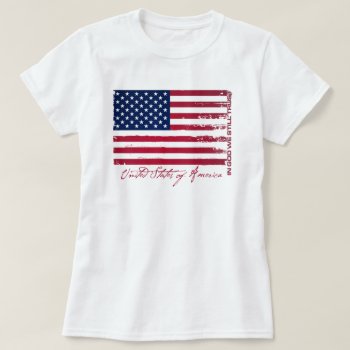American Flag T-shirt by originalbrandx at Zazzle