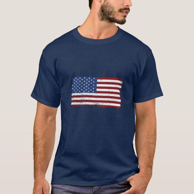American Flag T shirt (Front)