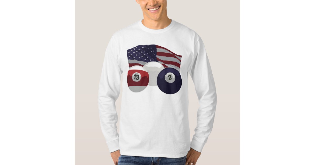 white american flag shirt