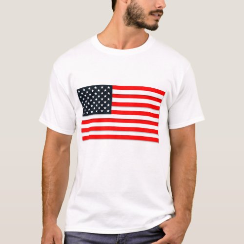American flag T_Shirt