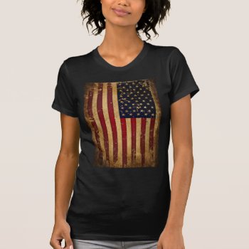 American Flag T-shirt by originalbrandx at Zazzle