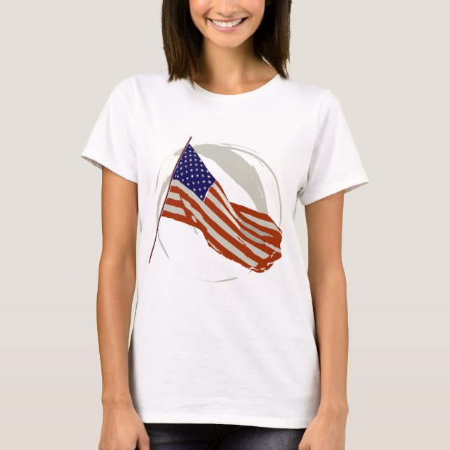 american flag T-Shirt (Front)