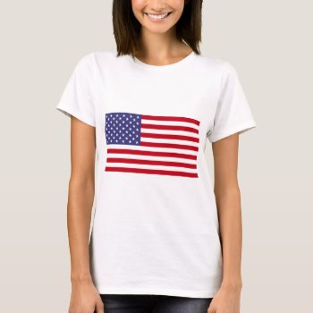 American Flag T-shirt by BlakCircleGirl at Zazzle