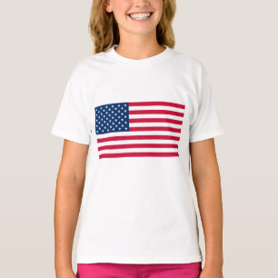 American Flag T-Shirt USA United States of America