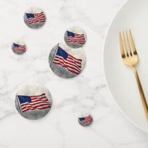 American Flag Table Confetti