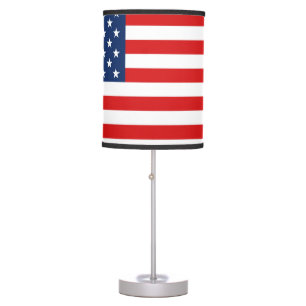 american flag table lamp