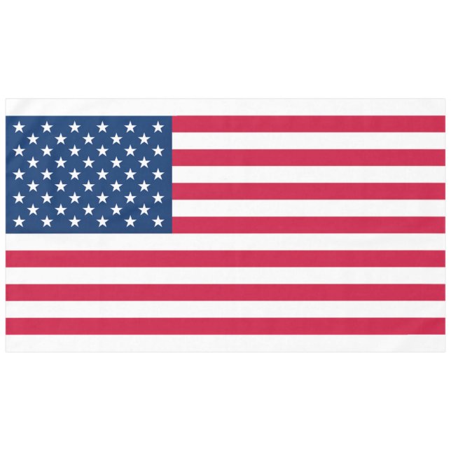 American Flag Tablecloth (Front (Horizontal))