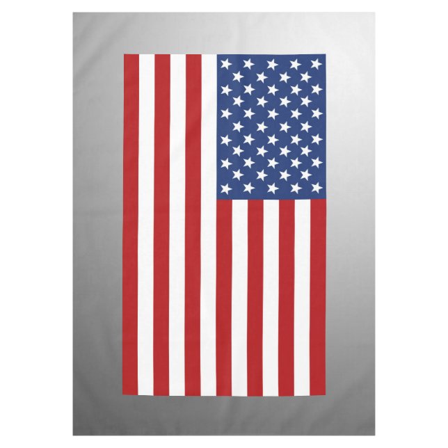 American Flag. Tablecloth (Front)