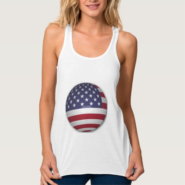 AMERICAN FLAG TANK TOP (Front)
