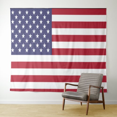 AMERICAN FLAG TAPESTRY