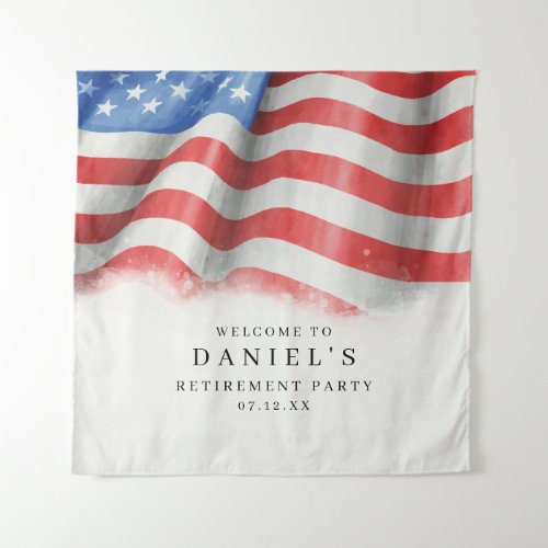 American Flag Tapestry