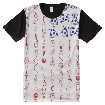 American flag tattoo stick and poke All-Over-Print shirt American flag tattoo stick and poke All-Over-Print shirt