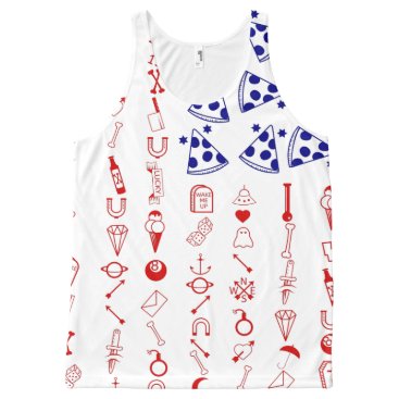 American flag tattoo stick and poke All-Over-Print tank top American flag tattoo stick and poke All-Over-Print tank top