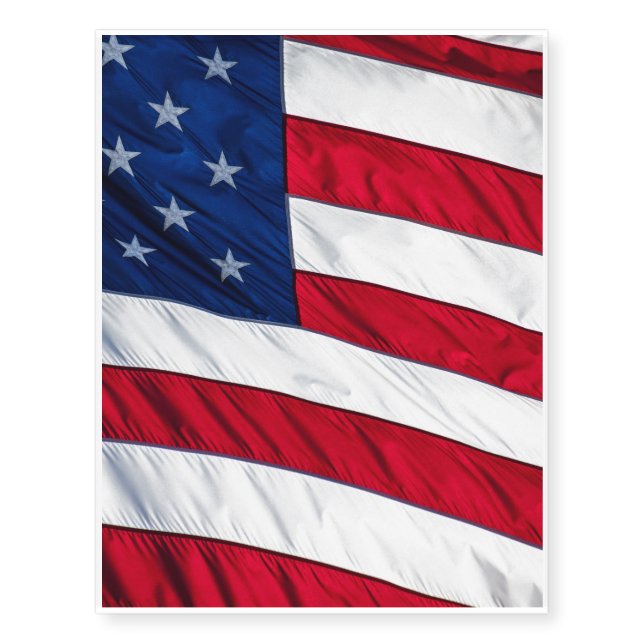 American Flag Temporary Tattoos (Front)