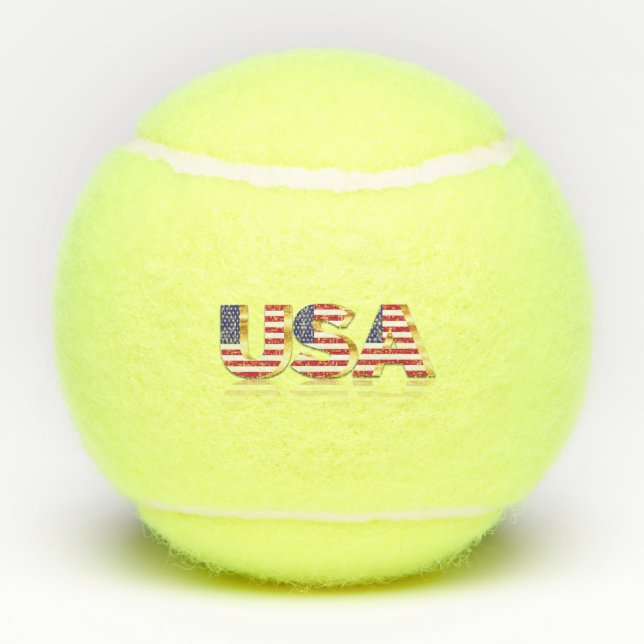 American Flag Tennis Balls (Back)