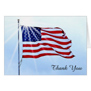 American Flag Thank You