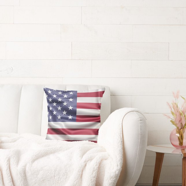 American Flag Throw Pillow (America Flag Throw Pillow!)