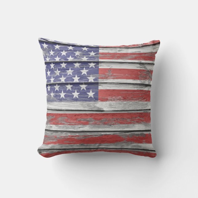 American Flag throw pillow (Front)