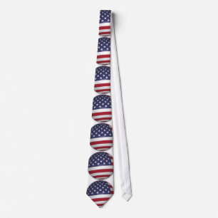 AMERICAN FLAG TIE