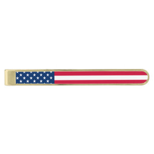 American Flag Tie Bar
