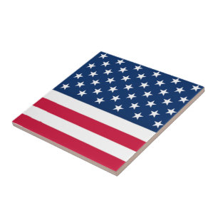 American Flag Tile