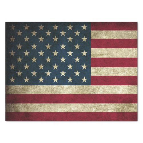 American Flag Tissue Paper