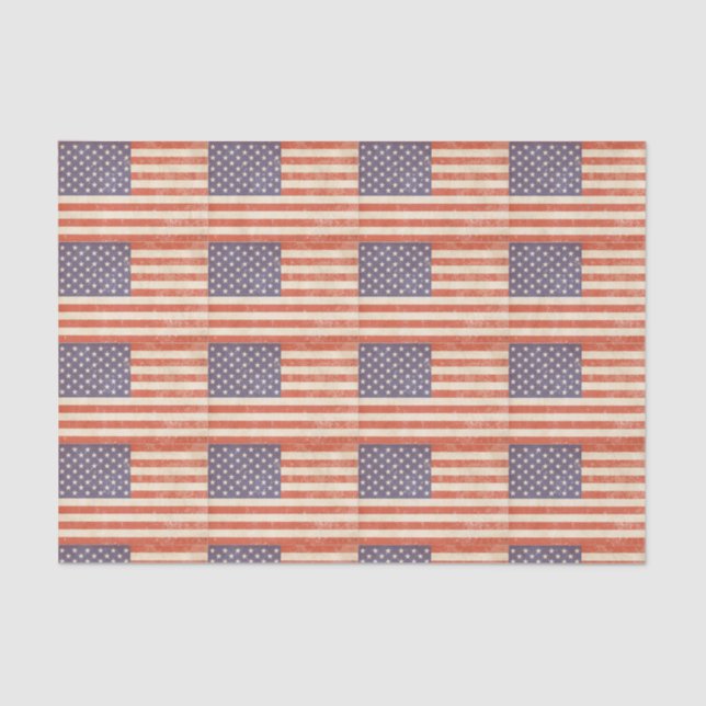 American Flag Tissue Paper (Front)