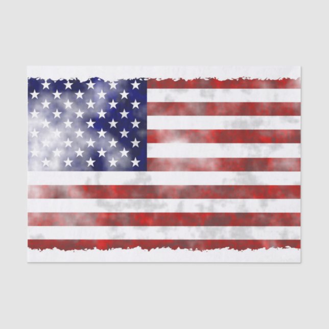 American Flag Tissue Paper (Front)