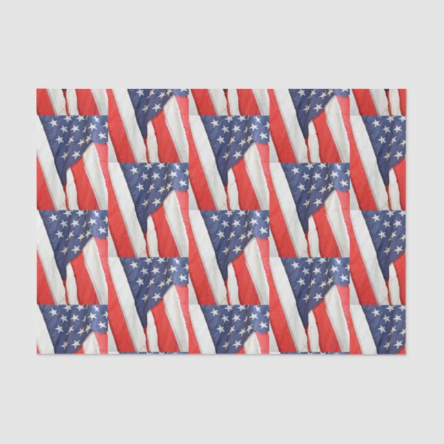 American Flag Tissue Paper (Front)