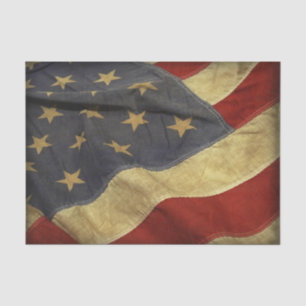 American Flag Tissue Paper