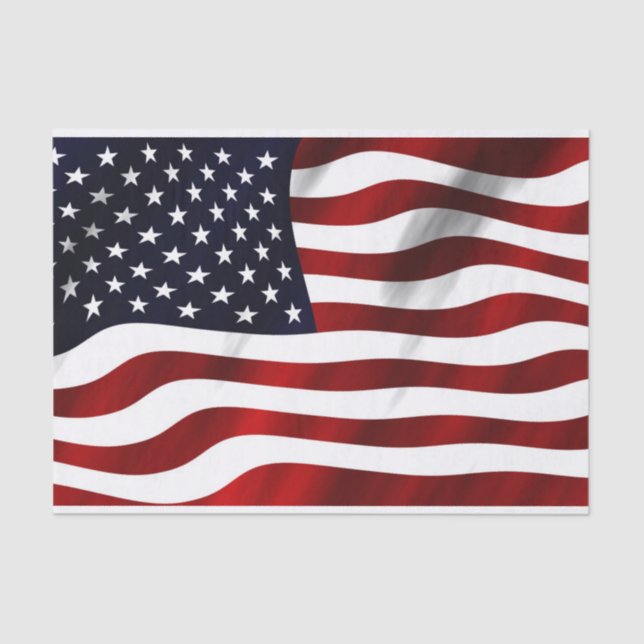 American Flag Tissue Paper (Front)