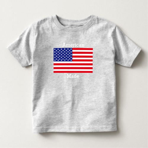 American flag toddler t_shirt