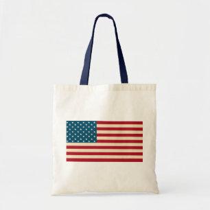 American Flag Tote Bag