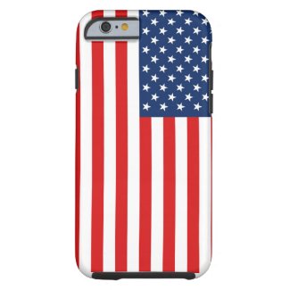 American Flag Tough iPhone Case