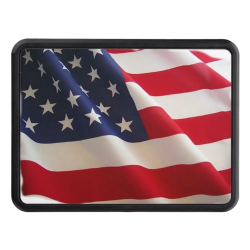 American Flag Tow Hitch Cover